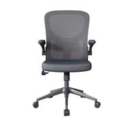 MAWERDCXG Sedia da Ufficio Sedia Da Ufficio La Personale Moderna E Semplice Può Essere Ruotata Con Braccioli Schienale In Rete. Trattativa Ergonomia(Black)