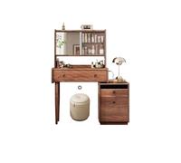 MAWERDCXG Vanità In Massello Di Noce Nera, Mobili Decorativi For Testiera Della Camera Da Letto Con Credenza E Sgabello, Adatti A Case, Hotel Bed & Breakfast