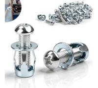 mawmuaw 30 Pezzi Ancoraggi Metallo Cavi M5x25 mm Dadi Jack Nuts