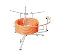 Max.200 kg, 600 m, avvolgitore per tubo di riscaldamento a pavimento, per PEX PERT AL/PEX, tubo composito per riscaldamento a pavimento, cavo e avvolgitore con custodia