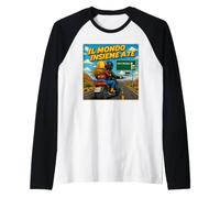 Max 883 Il Mondo Insieme a Te Maglia con Maniche Raglan