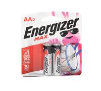 Max Batterie Alkaline AA 2 Pezzi Di Energizer