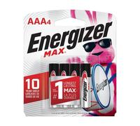 Max Batterie Alkaline AAA Confezione Da 4 Di Energizer