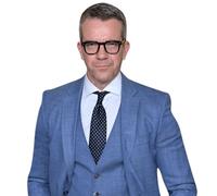 Max Beesley (Blue Suit) Half Body Buddy Cutout