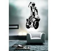 Max Biaggi Wall Art 02 Adesivo Grafico Per Motociclista Unico