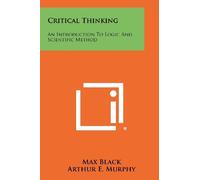 Max Black Critical Thinking (Tascabile)