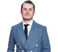 Max Bowden (White Trousers) Half Body Buddy Cutout