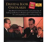 MAX BRUCH/BEETHOVEN LP (VINYL) UK DEUTSCHE GRAMMOPHON 1961