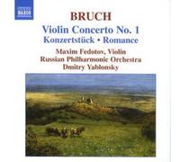 Max Bruch Violin Concerto No. 1, Konzertstuck, Romance (Yablonsky) (CD) Album