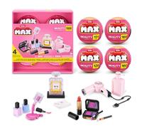 Max Build More Premium Beauty Collection Confezione da 4 by ZURU: Giocattolo da unboxing e mattoncini da collezione, fino a 588 pezzi. Design eleganti da costruire.