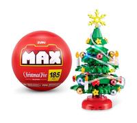 Max Build More Premium Plastic Building Bricks LED Christmas Tree di ZURU