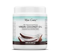 Max Care olio di cocco vergine spremuto a freddo a bocca larga, 500 ml