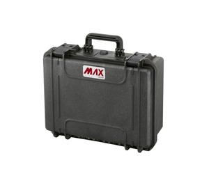 Max Cases - valigetta Vuota a Tenuta Stagna, Ermetica per Trasportare e Proteggere Apparecchiature e Materiali Sensibili, MAX380H160, Dimensioni Interne 380 x 270 x 160 mm