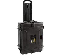 Max Cases Valigia ermetica con trolley impermeabile antiurto acqua polvere nera con schiuma
