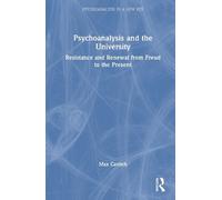 Max Cavitch Psychoanalysis and the University (Copertina rigida)
