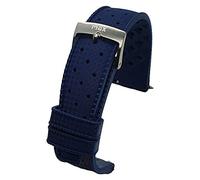 Max Cinturino di ricambio in gomma FKM stile vintage tropicale per orologio subacqueo, 18mm