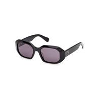 MAX&Co Donna MAX&Co MO0152 01A Occhiali da sole Acetato Nero Fumo Geometrica Normale