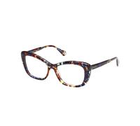 MAX&Co Donna MAX&Co MO5143 55A Montature da vista Acetato Havana Cat Eye Normale