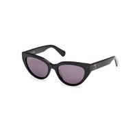 MAX&Co Donna MO0127 01A Occhiali da sole Acetato Nero Fumo Cat Eye Normale