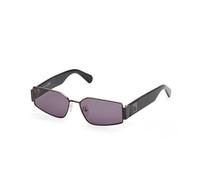 MAX&Co Donna MO0128 01A Occhiali da sole Metallo Nero Fumo Squadrata Normale