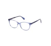 MAX&Co Donna MO5115 092 Montature da vista Iniettato Blu Rotonda Normale