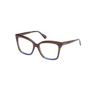 Max&Co. Mo5130 Prescrizione Eyewear Frame, Blu/Altro, 53 Donna