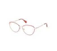 MAX&Co Donna MO5137 068 Montature da vista Metallo Rosso Rotonda Normale