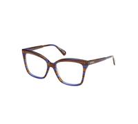 Max&Co. Mo5130 Prescrizione Eyewear Frame, Blu/Altro, 53 Donna