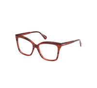 Max&Co. Mo5130 Prescrizione Eyewear Frame, Rosso/Altro, 53 Donna