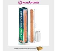 Max & Co Trent fallo realistico pene morbido dildo lungo 44 doppio e flessibile