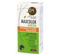 Maxcolor green 04 castano chiaro naturale 75 ml + balsamo 15 ml