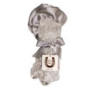 Max Daniel Rosebuds and satin Security Blanket _ Platinum _