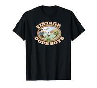 Max e Moritz Vintage Dope Boys Maglietta
