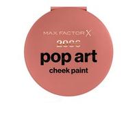 Max Factor 2000 Calorie Pop Art Cheek Paint, 40 One & Done, Blush, Formula da crema a polvere, Opaco, Finish sfumato, Alto impatto, Modulabile, 5g