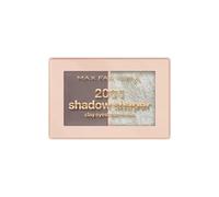 Max Factor 2000 Calorie Shadow Shaper Duo, 040 Umber Spark, Palette di ombretti in 2 step, Contorno occhi in 2 step, Formula elastica da crema a polvere, 4g