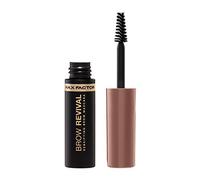 Max Factor Brow Revival, Mascara Sopracciglia in Gel, Arricchito con Oli Idratanti e Fibre Volumizzanti, Formula Waterproof a Lunga Durata, 4.5ml, 003 Brown