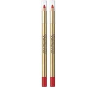 Max Factor, Colour Elixir Lip Liner, Matita Labbra Lunga Durata, Colore Intenso, 60 Red Ruby (Confezione da 2)