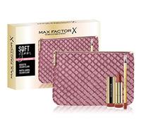 Max Factor, Confezione Regalo Donna Soft Glam Collection, Pochette con Rossetto Colour Elixir (25 Sunbronze) e Matita Labbra Colour Elixir Lip Liner