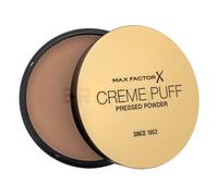 Max Factor Creme Puff Cipria Compatta, Finish Opaco E Texture Leggera, Adatta A Tutti I Tipi Di Pelle, 042 Deep Beige, 14 g, Confezione da 1