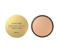 Max Factor Creme Puff Cipria Compatta, Finish Opaco e Texture Leggera, Adatta a Tutti i Tipi di Pelle, 050 Natural, 14 g