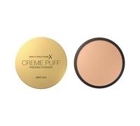 Max Factor Creme Puff Cipria Compatta, Finish Opaco e Texture Leggera, Adatta a Tutti i Tipi di Pelle, 050 Natural, 14 g