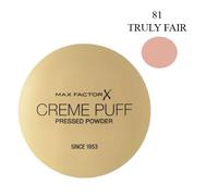 MAX FACTOR CREME PUFF POWDER COMPACT TRULY FAIR 81