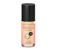 Max Factor - Facefinity All Day Flawless 3in1 - Fondotinta Liquido a Lunga Durata - 050 Natural - 30 ml