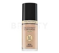 Max Factor Fondotinta liquido Facefinity All Day Flawless 3 in 1 lunga durata 44 Warm Ivory 30 ml
