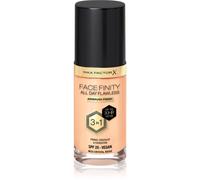 Max Factor Facefinity All Day Flawless SPF20 fondotinta liquido con protezione uv 30 ml tonalità W33 Crystal Beige