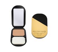 Max Factor Facefinity Fondotinta compatto, fondotinta ricaricabile, formula vegan, fondotinta dalla coprenza modulabile e dal finish mat, fino a 24 ore di tenuta, SPF 20, 001 PORCELAIN, 10 g