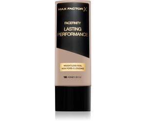 Max Factor Facefinity Lasting Performance fondotinta liquido per un effetto lunga durata colore 108 Honey Beige 35 ml