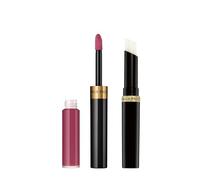 Max Factor Lipfinity Lip Colour Rossetto a Lunga Durata 2 in 1 con Finish Lucido, Rossetto Liquido e Balsamo Idratante per Labbra Morbide e Lucenti - 330 Essential Burgundy, 2,3 ml + 1,9 g