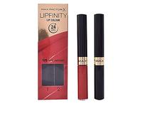 Max Factor - Lipfinity Lip Colour - Rossetto Lunga Durata e Gloss Idratante con Applicazione Bifase - Nuance 125 So Glamorous