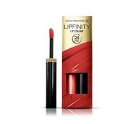 Max Factor Lipfinity Lip Colour Tinta Labbra Matte Lunga Durata e Gloss Idratante, Applicazione Bifase, 120 Hot